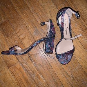 Jessica Simpson Colorful Block Heel